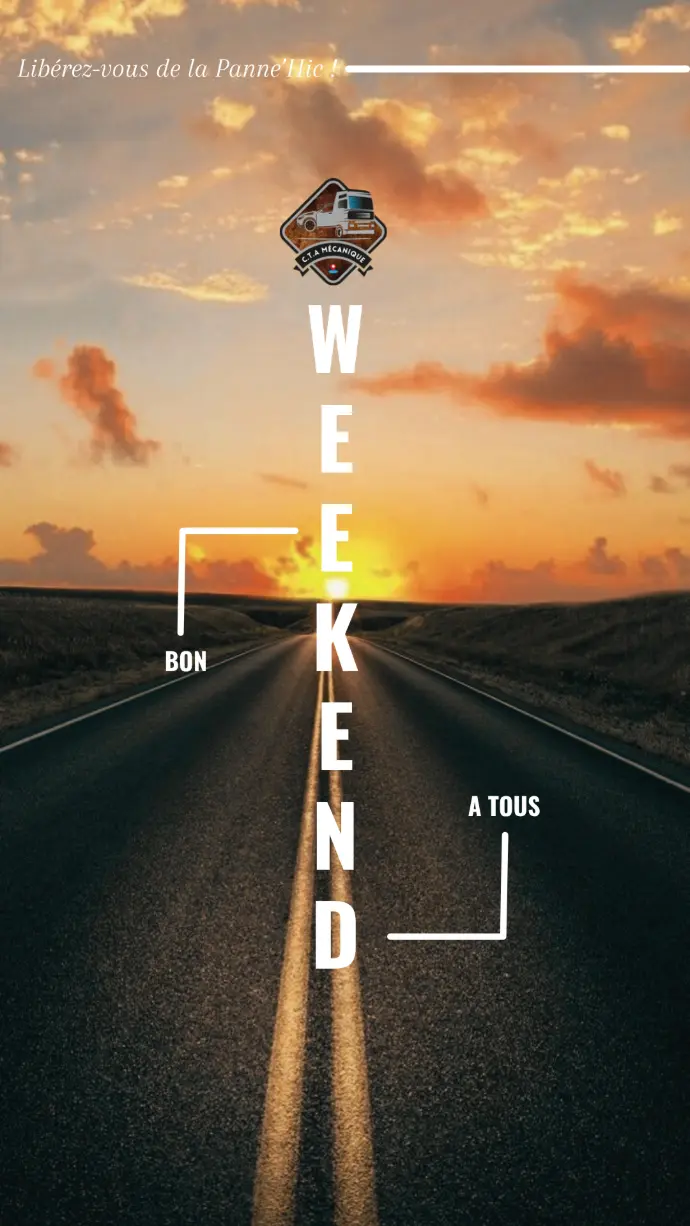 Storie Instagram Bon weekend à tous